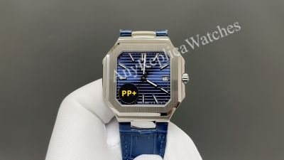 PP Factory Patek Philippe Cubitus 5821 Watches Tiffany Blue/Navy Blue Face 9015 Movement 45mm